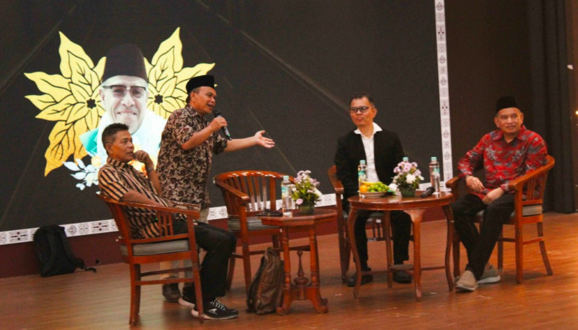 Buya Hamka Center bekerja sama dengan FIB UI.memggelar diskusi panel bertema “Tinta Emas Buya Hamka: Merajut Nasionalisme, Merawat Jiwa Bangsa”. (Foto: Dok Buya Hamka Center)