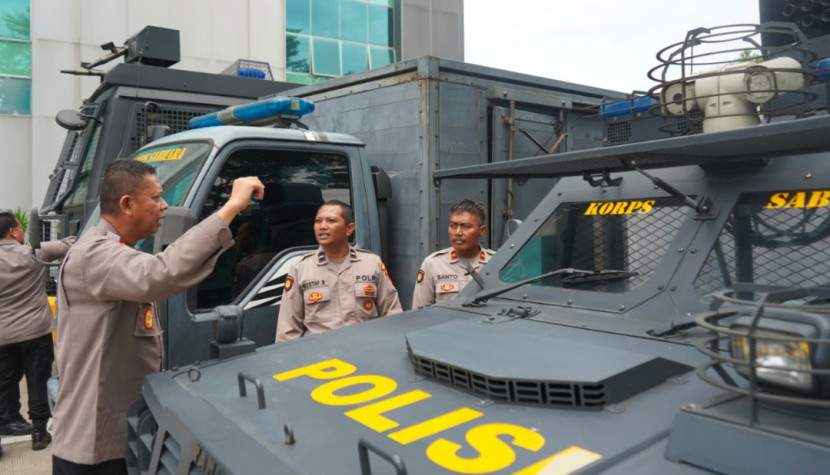 Kegiatan Supervisi Monev Fungsi Sabhara Polresta Tangerang. (Foto: Dok Polresta Tangerang)