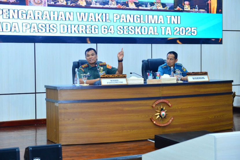 Wakil Panglima TNI Jenderal Tandyo Budi Revita di Seskoal Cipulir. Sumber: Puspen TNI