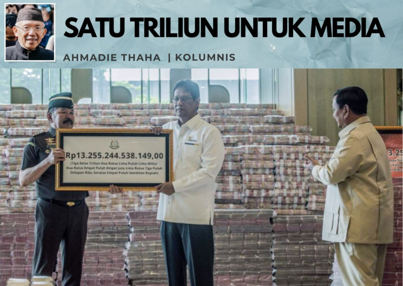 Foto ilustrasi Catatan Cak AT: Satu Triliun untuk Media. (Foto: Dok RUZKA INDONESIA) 