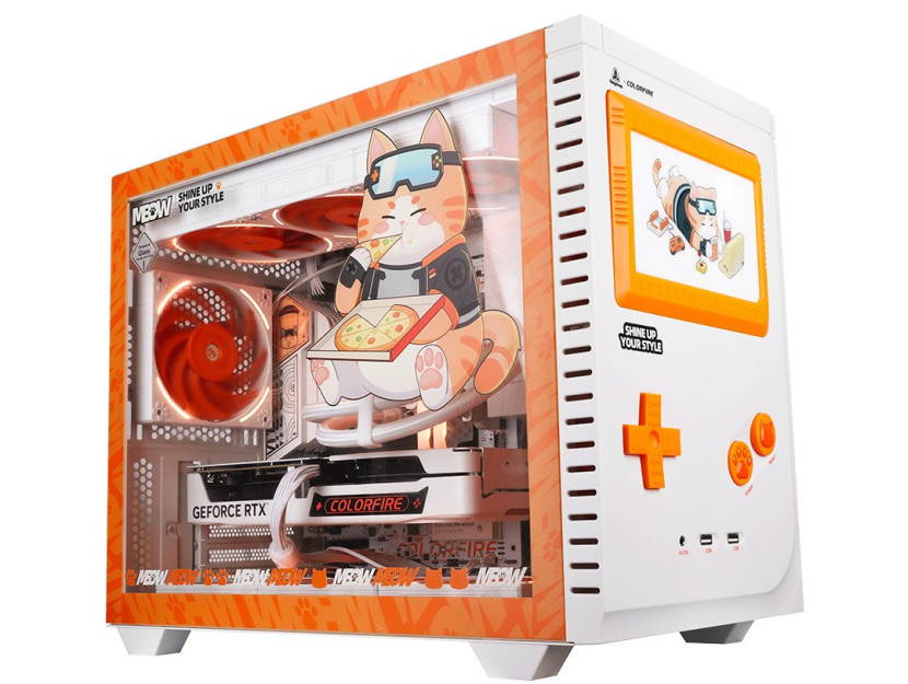 COLORFIRE MEOW-X Gaming PC. (Foto: Dok RUZKA INDONESIA)