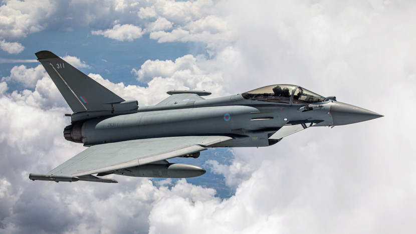 Jet Eurofighter Typhoon milik RAF. Sumber: Forces News