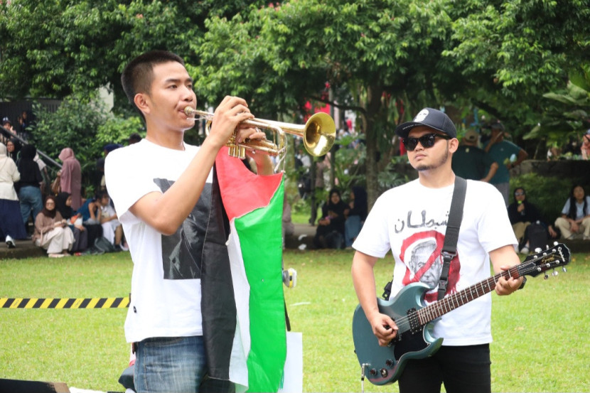 Instalasi Palestina hadir di Pasar Seni ITB