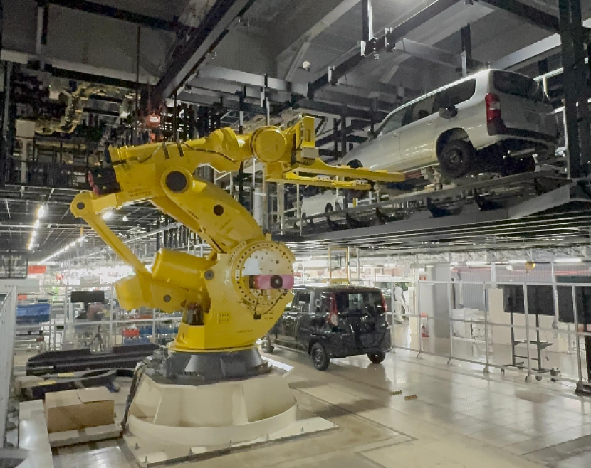 Pabrik Daihatsu di Kyoto dulunya pernah memproduksi Daihatsu Midget atau yang dikenal dengan nama Bemo.    dok Daihatsu