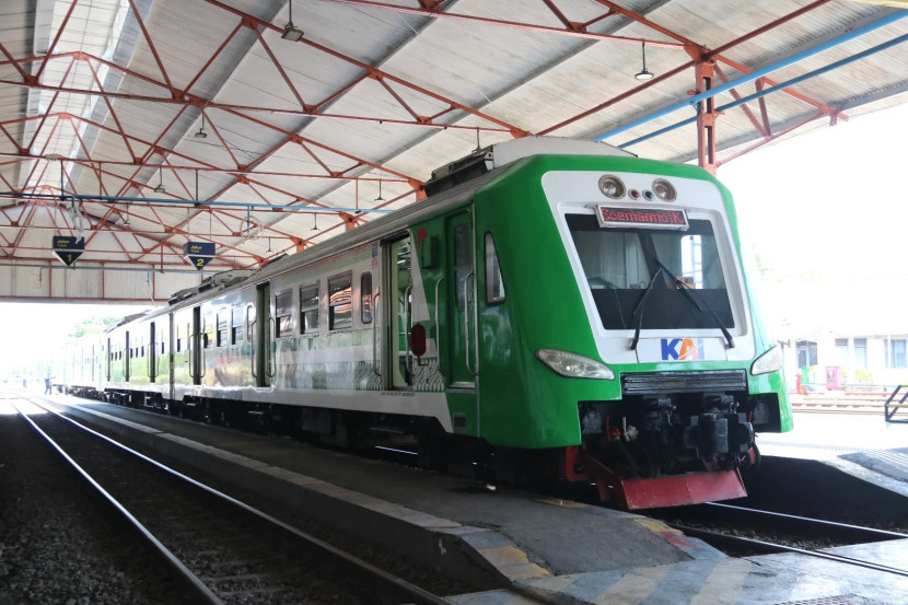 Kereta Api Bandara Internasional Adi Soemarmo. (Foto: Humas KAI)