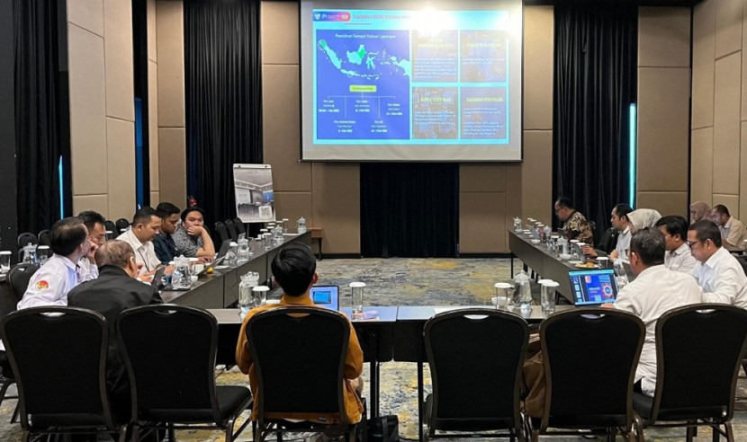 Rapat pembahasan instrumen jaminan produk halal pada MBG. (Kemenag)