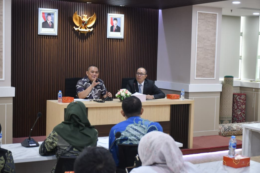 Kunjungan Wali Kota Sukabumi Ayep Zaki ke Kemendikdasmen, Rabu (30/10/2025).