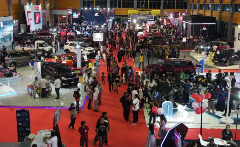 Tampak suasana pameran GIIAS Makassar.    dok GIIAS