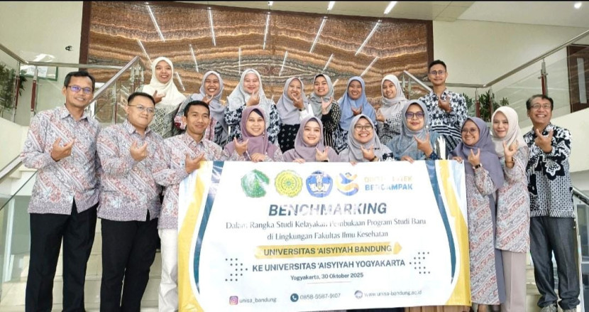 UNISA Bandung Lanjutkan Benchmarking ke UMY dan UNISA Yogyakarta untuk Penguatan Rencana Prodi Baru