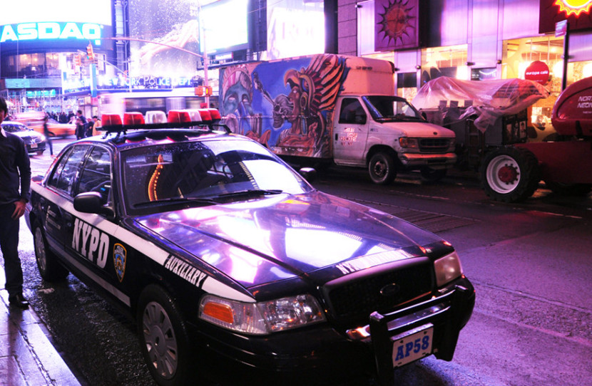 Mobil patroli polisi New York yang khas. (FOTO: Maspril Aries)