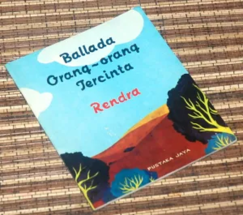 Salah satu buku kumpulan puisi WS Rendra terbitan Pustaka Jaya.