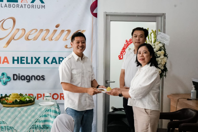 PT Diagnos Laboratorium Utama Tbk bersama Helix mengembangkan layanan kesehatan dengan pembukaan klinik utama di Depok. (Foto: Dok Ruzka Indonesia) 