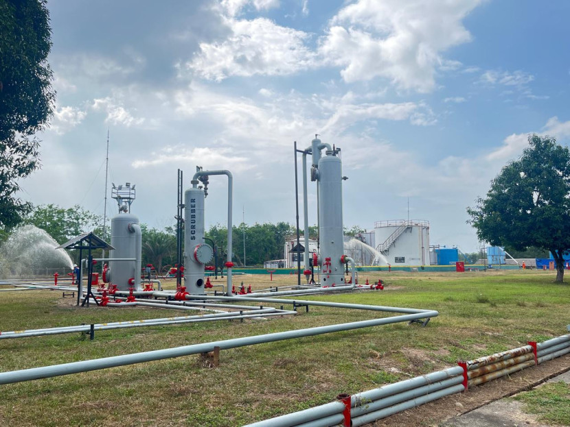 Pertamina Hulu Rokan Zona 4 Field Adera. (FOTO: Pertamina)