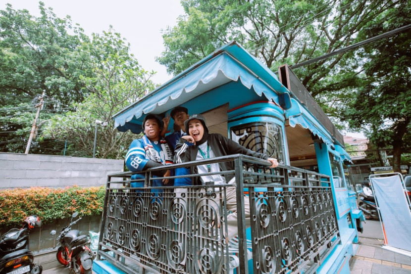 JAJAP Bareng Bandros di Halaman Graha Persib, Kota Bandung. Foto: Diskominfo Kota Bandung