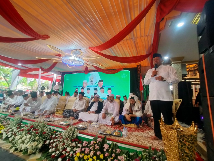 Habib Luthfi Hadiri Pelantikan JATMA Aswaja Jabar di Majalengka, Tekankan Nasionalisme Nabi