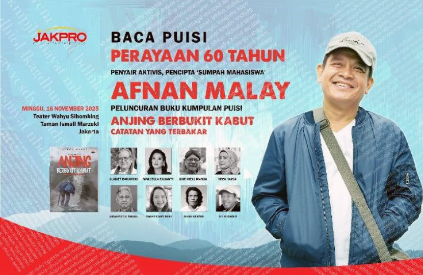 Flyer perayaan 60 tahun Afnan Malay. (FOTO: FB @Afnan Malay)