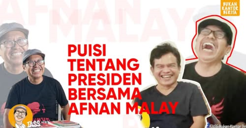 Flyer talk show Afnan Malay dengan Tri Agus Susanto sama-sama aktivis mahasiswa maa Orde Baru. (FOTO: FB @Tri Agus Susanto Siswowiharjo)