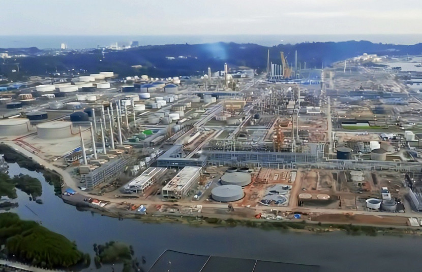 Kilang Pertamina di Balikpapan, via drone. (SekitarKaltim.ID)
