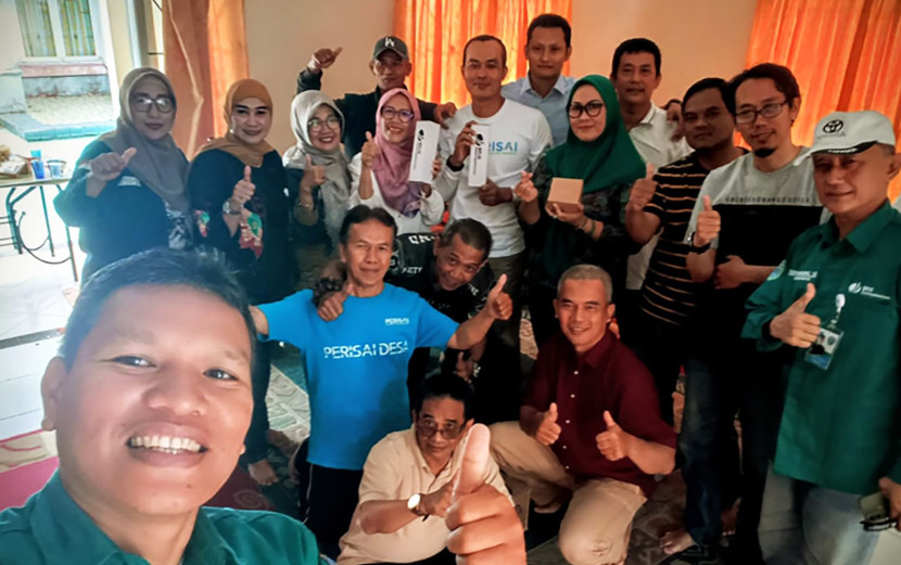 Paling depan, kiri - Ahmad Jafar Sidik, Ketua Umum Terpilih Hiwapraja (Dok.Hiwapraja)