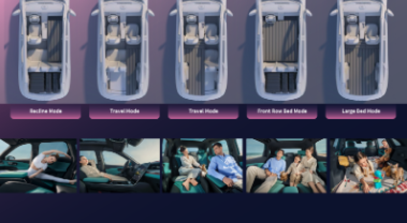 kabin Lepas L8 yang bisa dirubah fungsinya sesuai kebutuhan keluarga.    dok Lepas