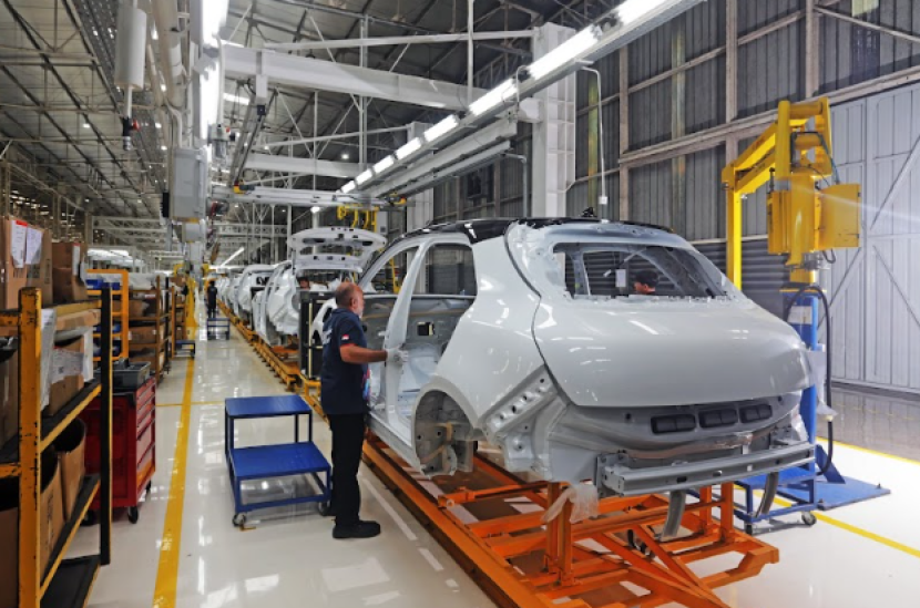 Proses produksi GWM telah melibatkan tenag ahli dari China. dok Inchcape