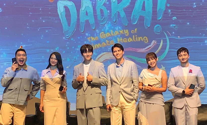 Ji Chang Wook usai konferensi pers di Jakarta. Foto: Fergi Nadira