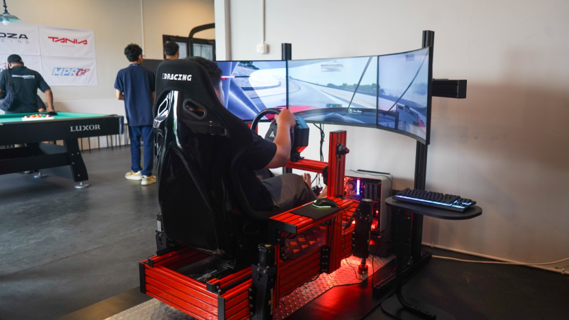 Motion Simulator Champion GT, actuator 3DOF (Doc. Techno Solution).