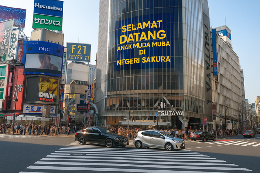 Ilustrasi menyambut pekerja magan dari Muba. (FOTO: AI)