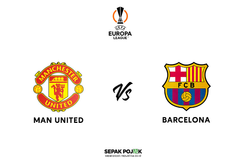 Manchester United vs Barcelona. 