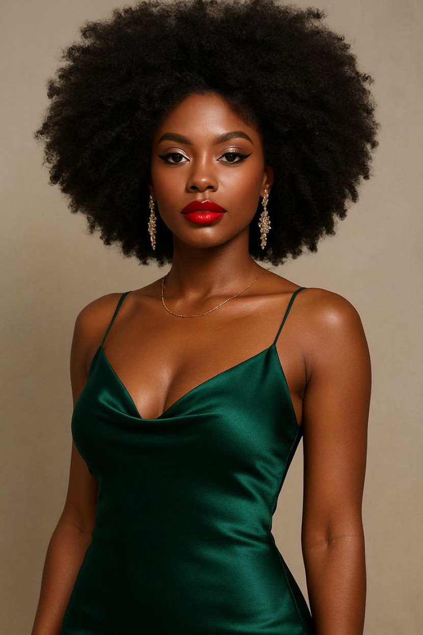High-quality human hair afro wigs