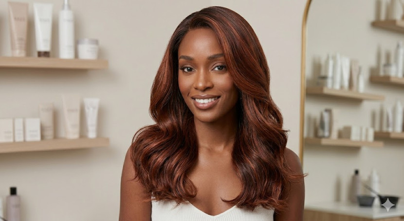 Flawless hair transformation