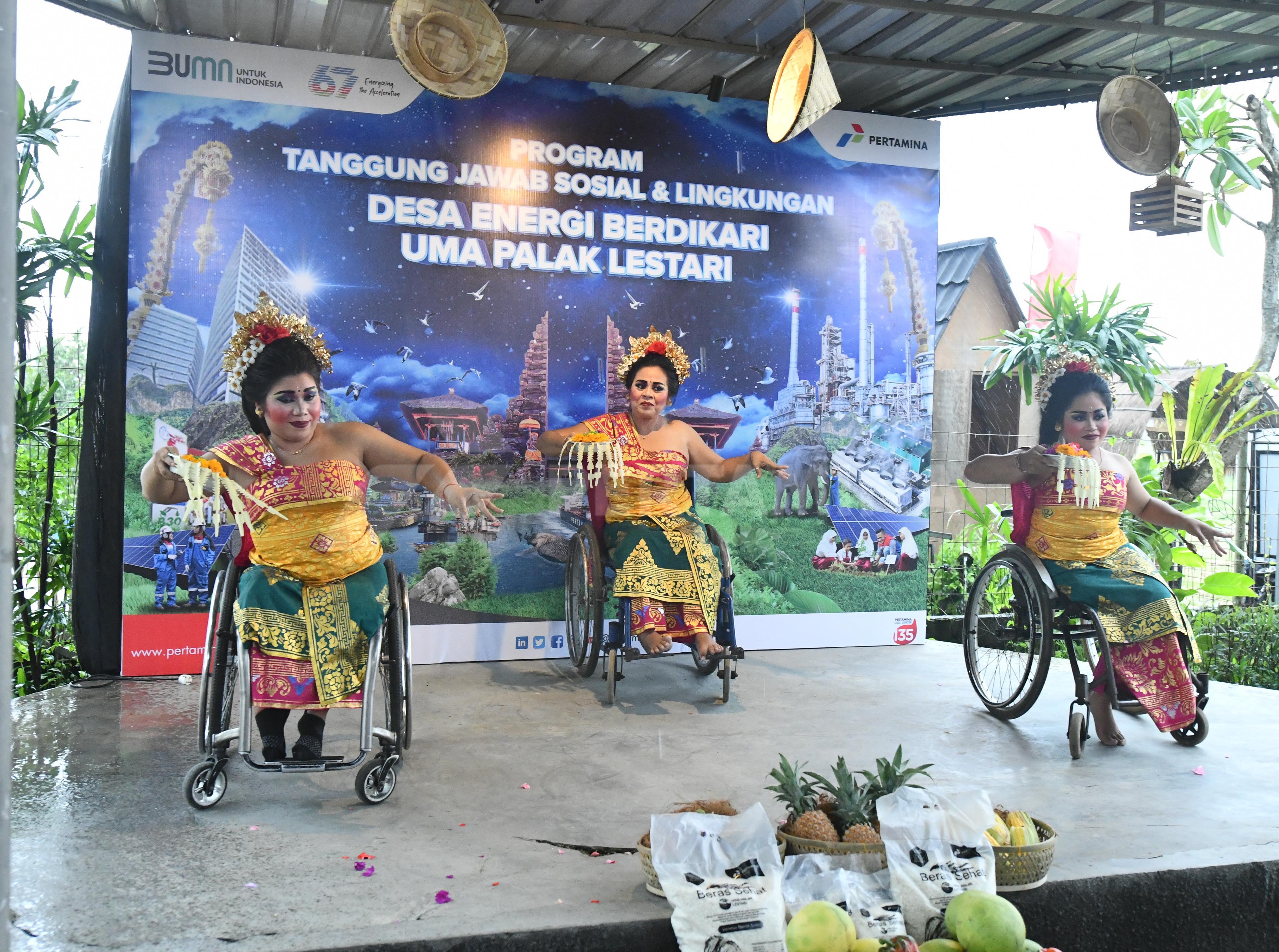 Program Sobat Istimewa Pertamina Dorong Kemandirian Difabel di Ubud