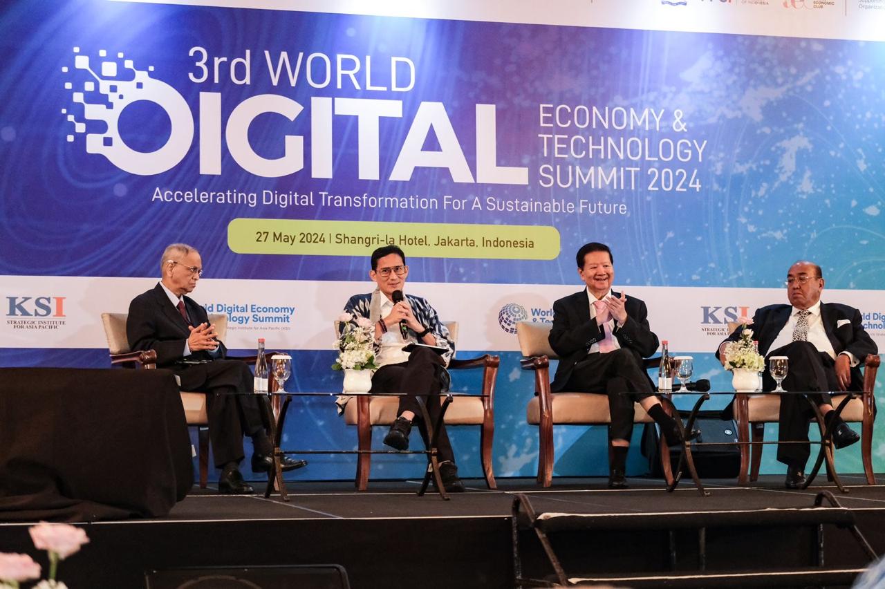 Menparekraf Dorong Transformasi Digital Parekraf di World Digital Economy & Technology Summit