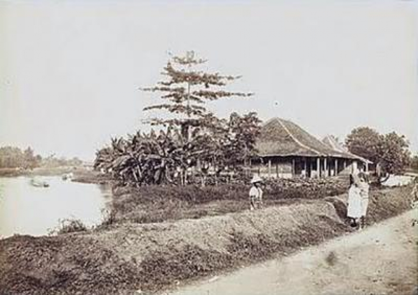 Kampung Kuningan Jakarta di masa lalu.