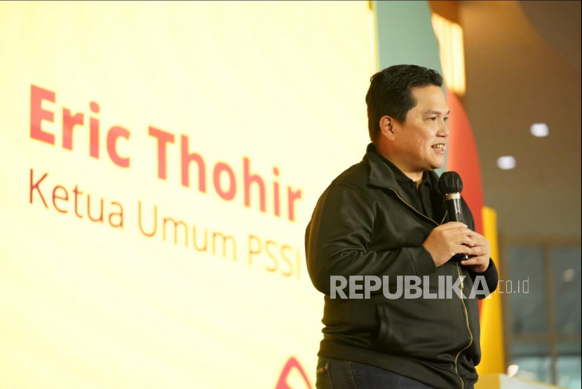 Ketua Umum PSSI, Erick Thohir.