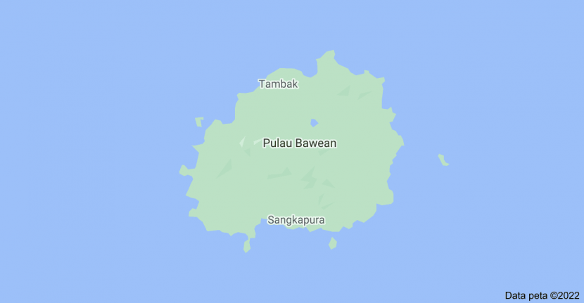 Peta Pulau Bawean