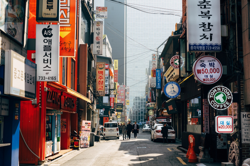 Ilustrasi suasana Korea Selatan. Dok. Pixabay