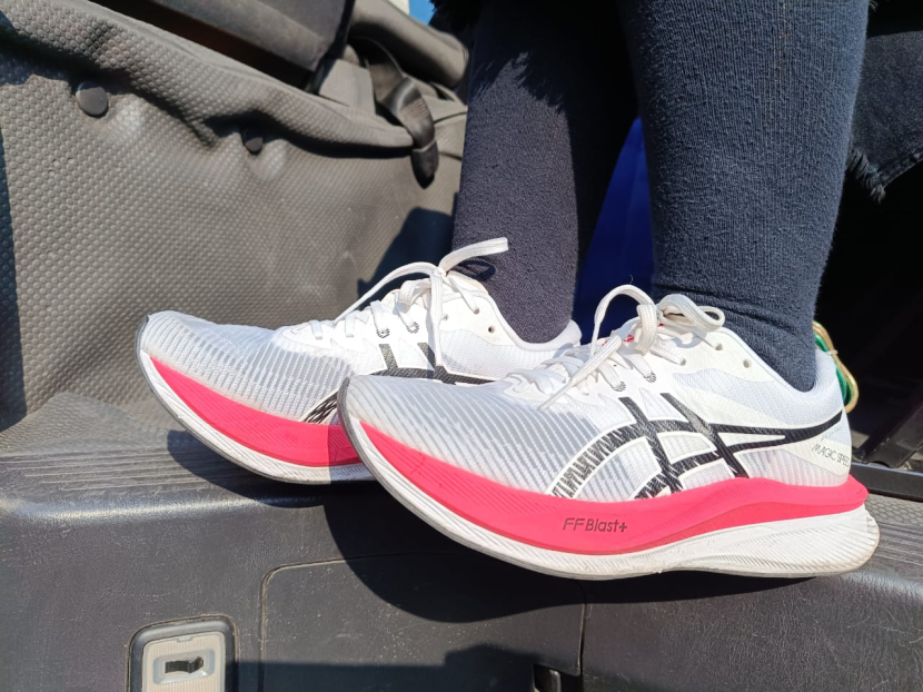 Sepatu Asics Magic Speed 3. Foto: Magenta/Ani Nursalikah