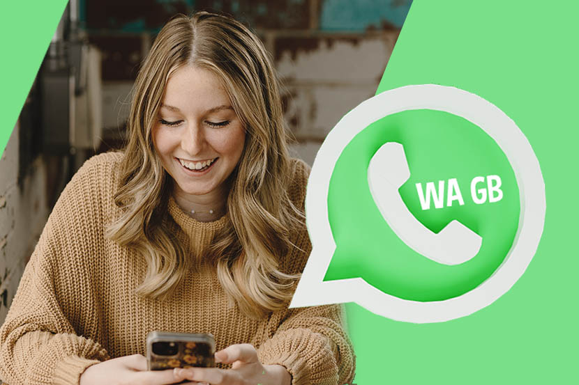 Logo Whatsapp GB (WA GB) versi terbaru 2022.