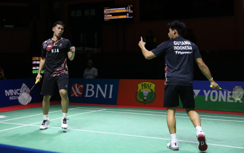 Dalam jadwal siaran Indonesia Masters I 2023, Indonesia mengirimkan wakilnya di semua sektor di babak semifinal. Di antaranya pasangan ganda putra Sabar Karyaman Gutama/Moh Reza Pahlevi Isfahani.