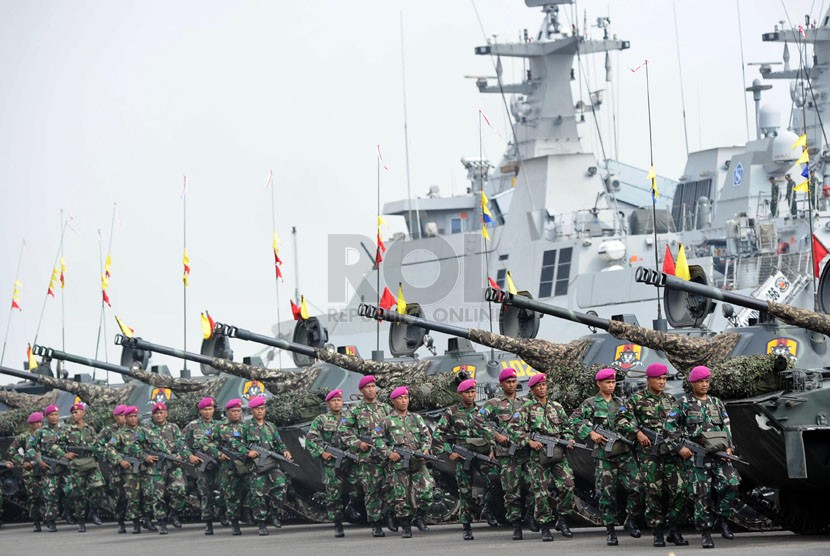 TNI AL membuka pendaftaran calon tamtama PK TNI AL Gelombang I tahun 2023. Foto : republika