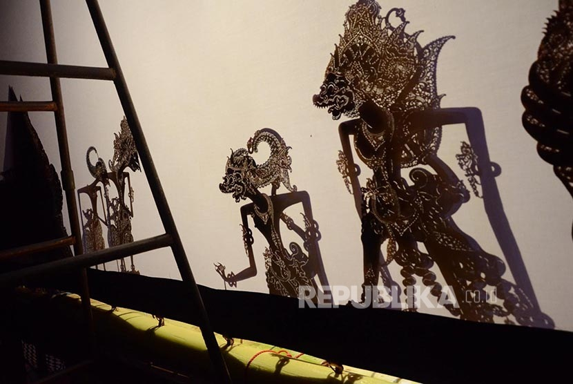 Wayang kulit. Foto: Republika