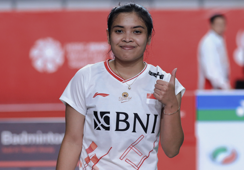 Pemain tunggal putri Indonesia, Gregoria Mariska Tunjung melangkah ke babak kedua Singapore Open 2023 dan akan melawan pemain Cina Taipei, Tai Tzu Ying.