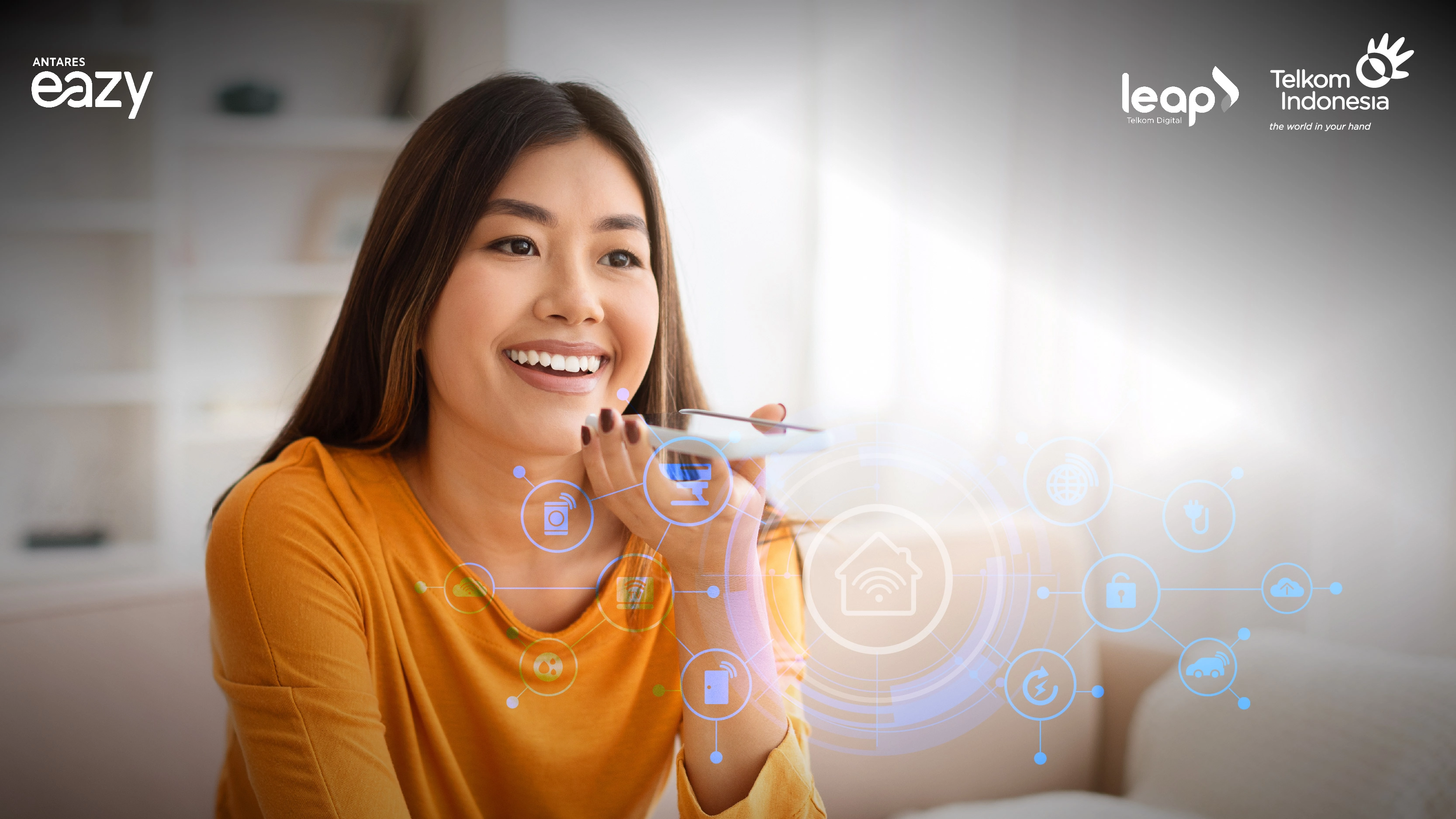 Antares Eazy dengan Voice Automation, Solusi Pintar untuk Kehidupan Modern