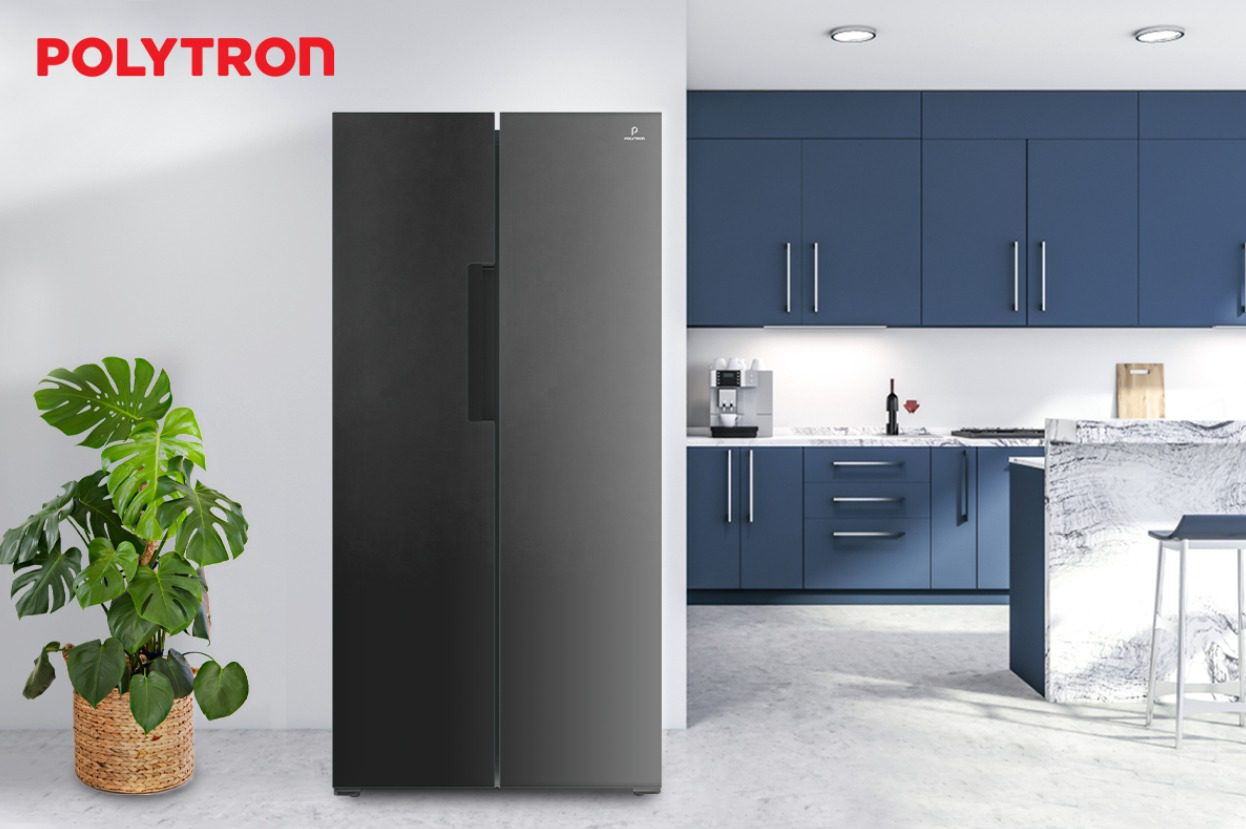 POLYTRON PRS 510X: Kulkas Side by Side, Pilihan Terbaik untuk Keluarga Modern
