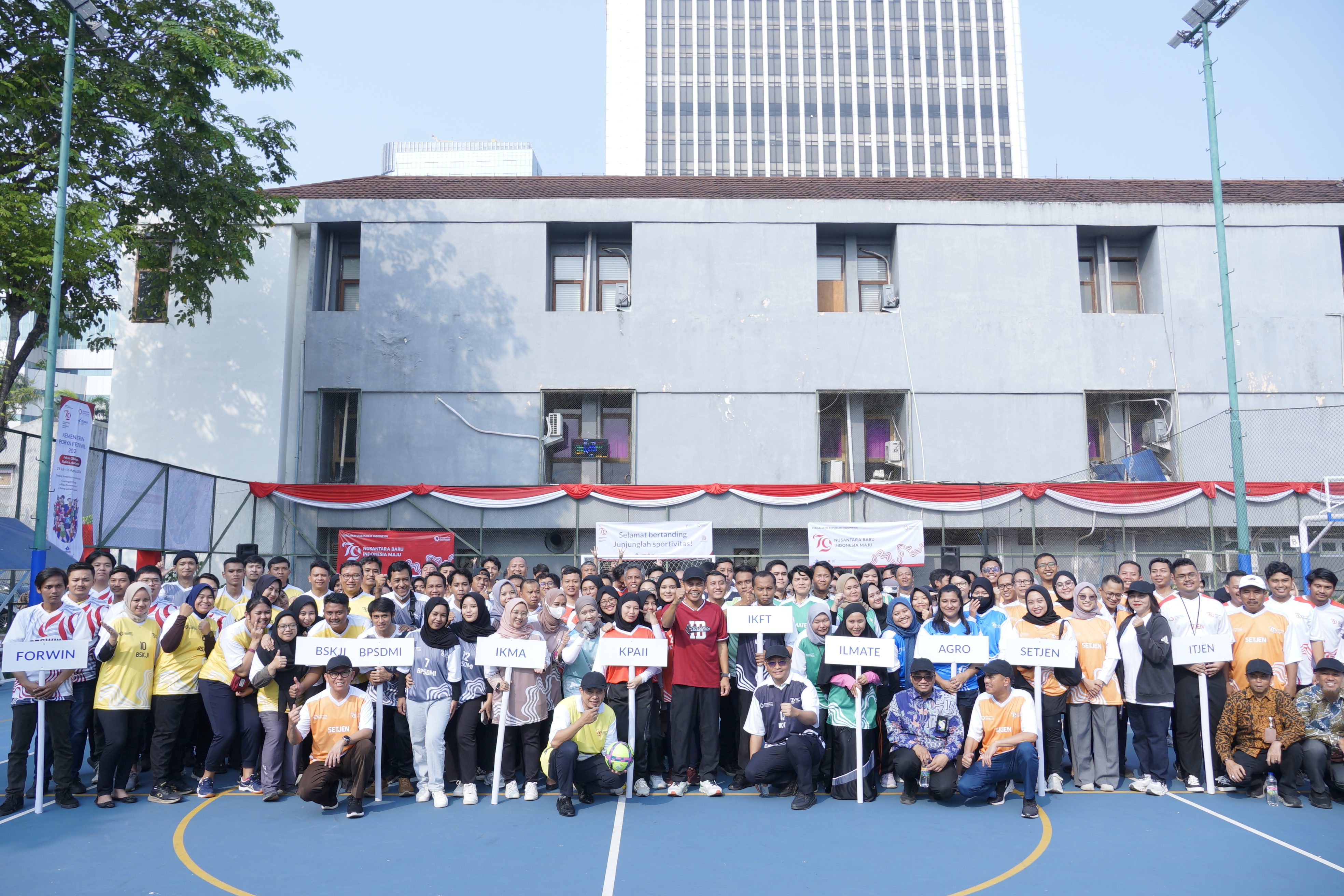 Kementerian Perindustrian menggelar Pekan Olahraga, Budaya, dan Karya (PORYA) Kemenperin 2024
