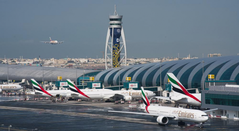 Bandara Dubai pada 2019. (Jon Gambrell/AP)