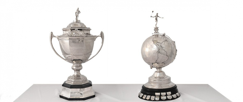 Piala Thomas dan Piala Uber (kanan). (Foto: BWF)