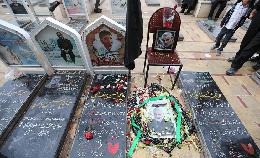 Makam Jendral Garda Revolusi Iran, Qassem Soleiimani!