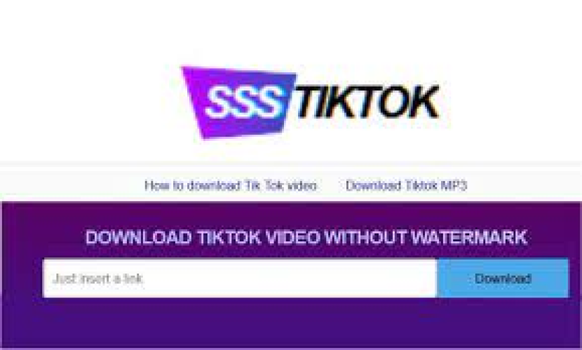 SssTikTok. Dengan memakai SssTikTok, video yang didownload jernih tanpa watermark yang mengganggu. Foto: IST